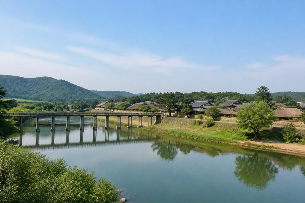 安東の旅行風景