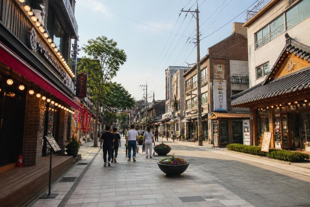 春川の旅行風景