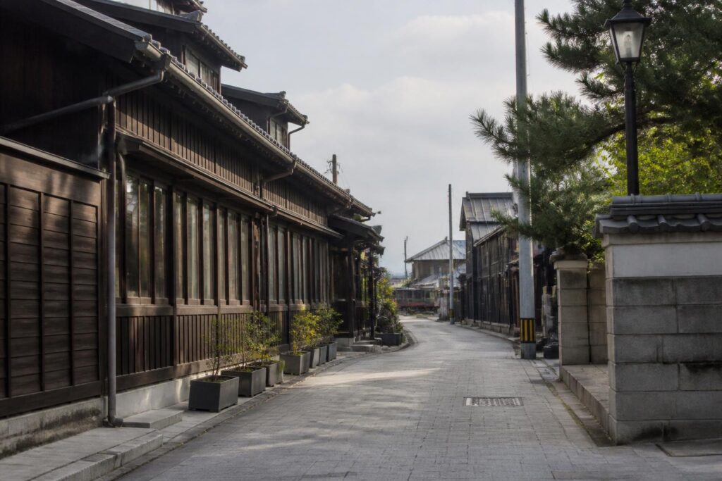群山の旅行風景