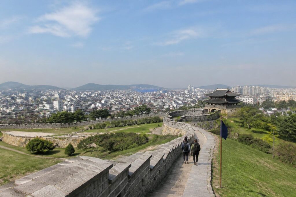 水原の旅行風景